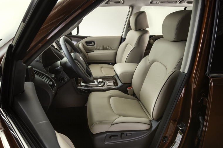 2020 Nissan Armada Platinum Front Seats Picture