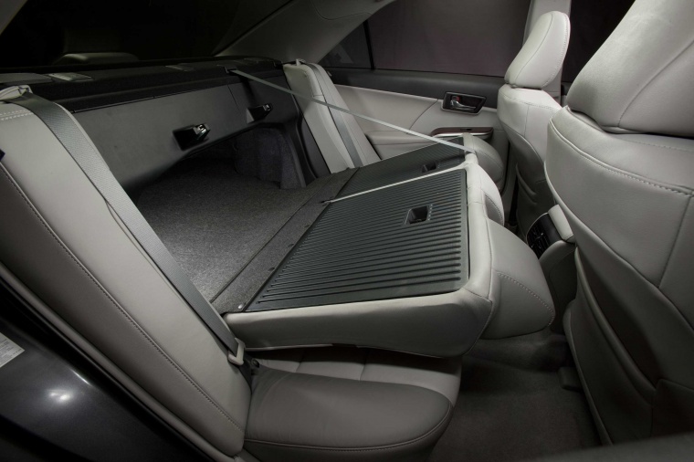 2013 Toyota Camry XLE Rear Seats Folded Picture