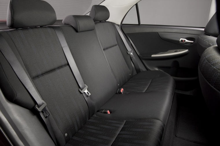 2011 Toyota Corolla S Rear Seats - Picture / Pic / Image