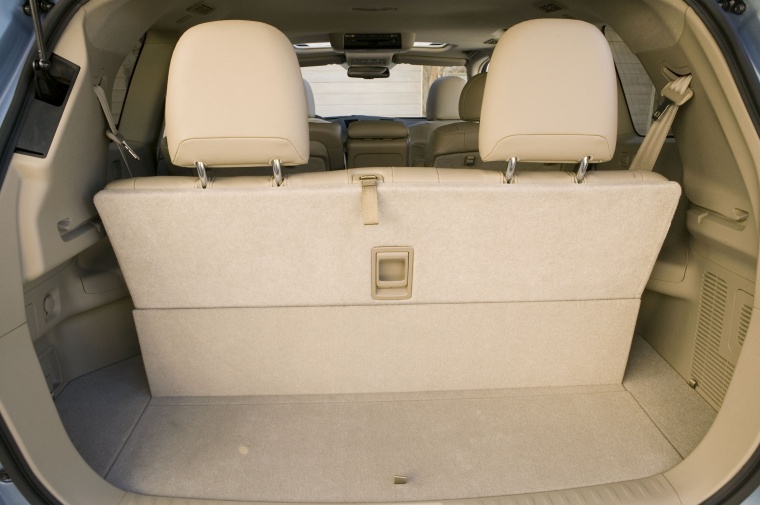 2010 Toyota Highlander Hybrid Trunk Picture