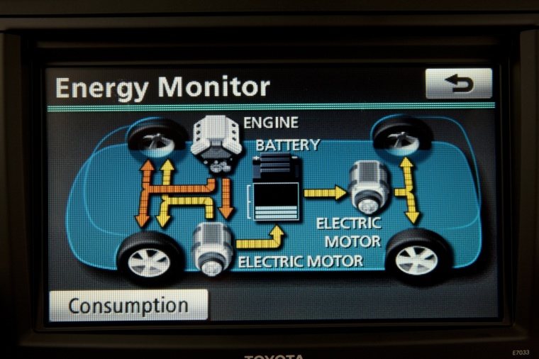 2011 Toyota Highlander Hybrid Screen Picture