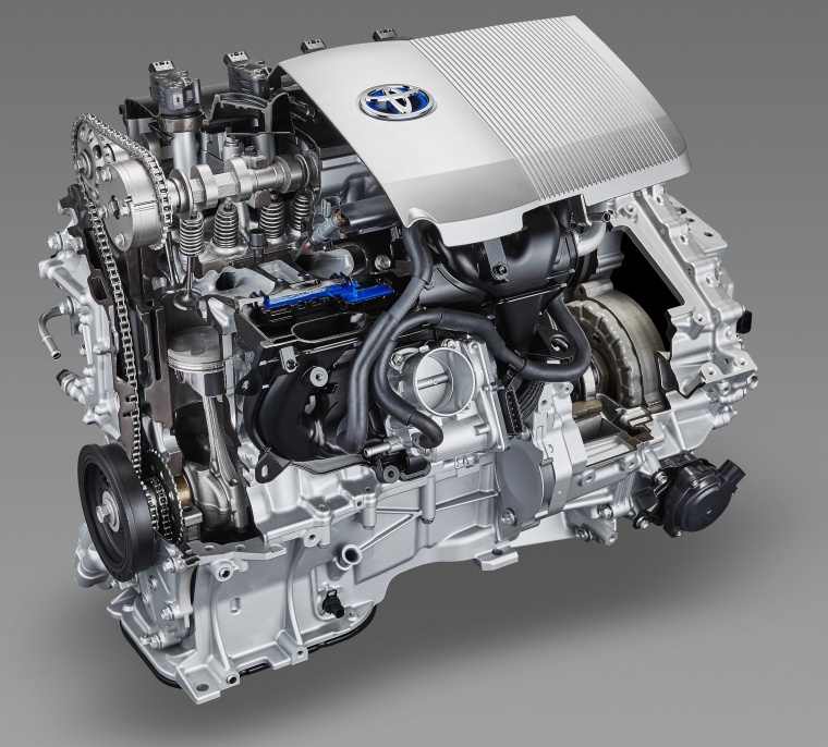 2018 Toyota Prius Two 1.8L Inline-4 Hybrid Engine Picture