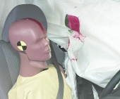 2010 Toyota RAV4 IIHS Side Impact Crash Test Picture