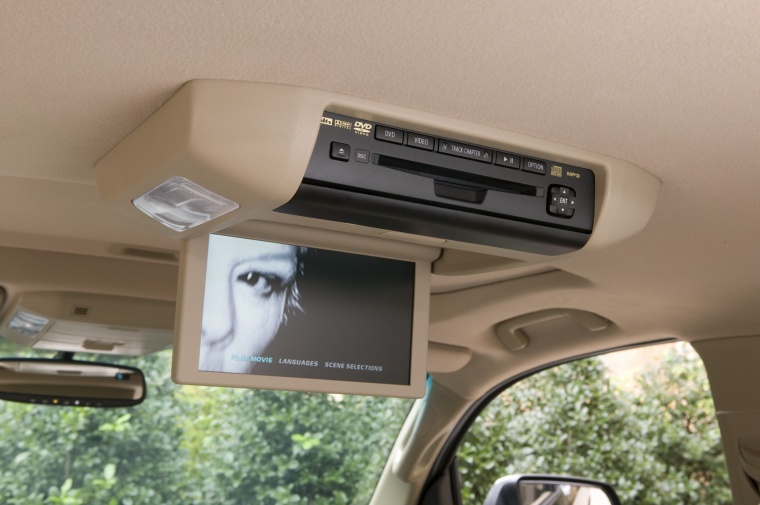 2012 Toyota Sequoia Overhead Screen Picture