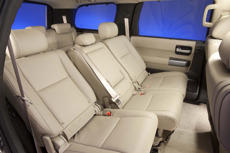 2012 Toyota Sequoia Rear Seats Picture