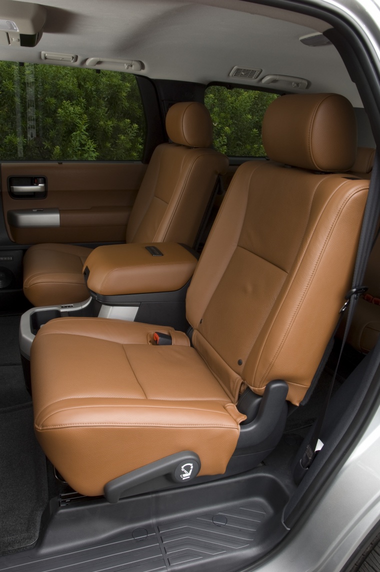 2012 Toyota Sequoia Rear Seats Picture