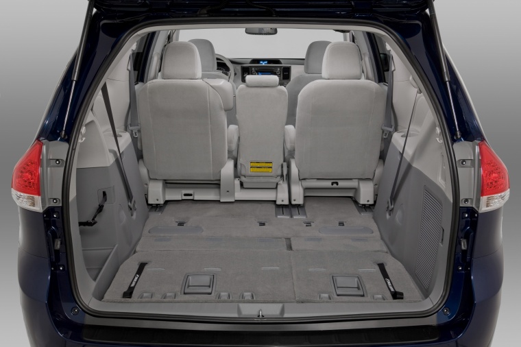 2012 Toyota Sienna LE Trunk - Picture / Pic / Image