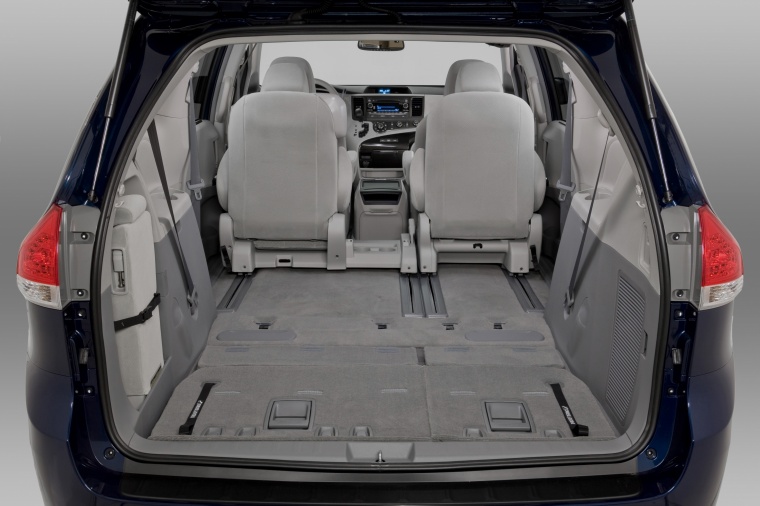 2012 Toyota Sienna LE Trunk - Picture / Pic / Image