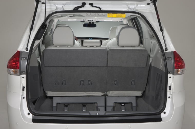 2012 Toyota Sienna Limited Trunk Picture