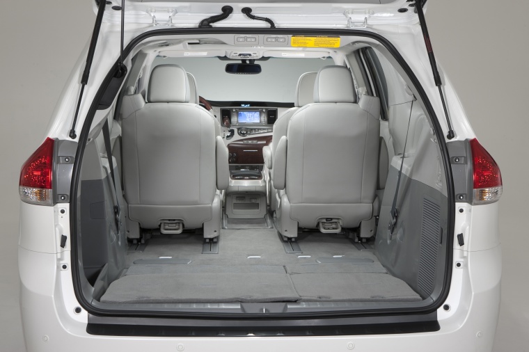 2012 Toyota Sienna Limited Trunk Picture