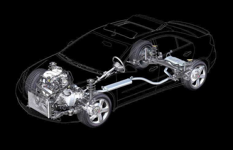 2006 Pontiac G6 Sedan Drivetrain Picture