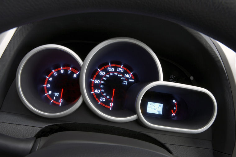 2009 Pontiac Vibe GT Gauges Picture