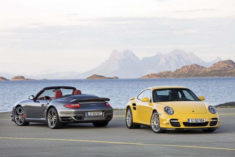 2010 Porsche 911 Turbo Coupe & Convertible Picture