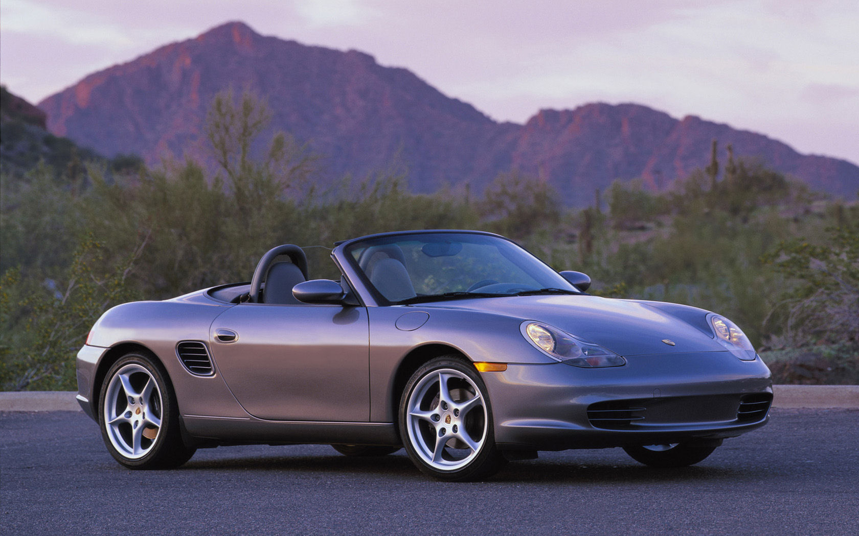 Porsche Boxster Desktop Wallpaper