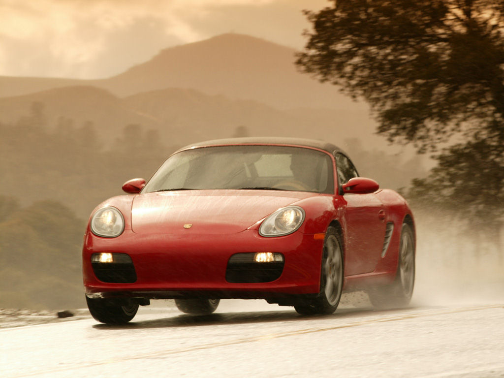 Porsche Boxster Desktop Wallpaper