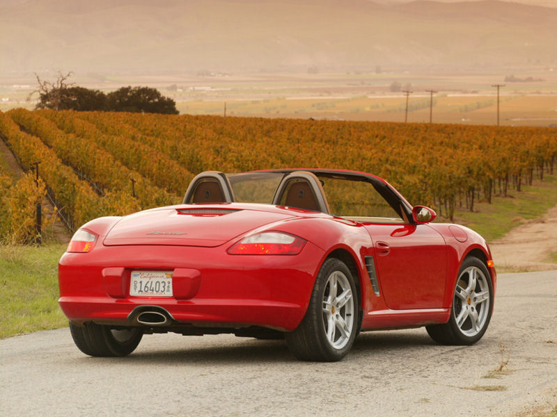 Porsche Boxster Desktop Wallpaper