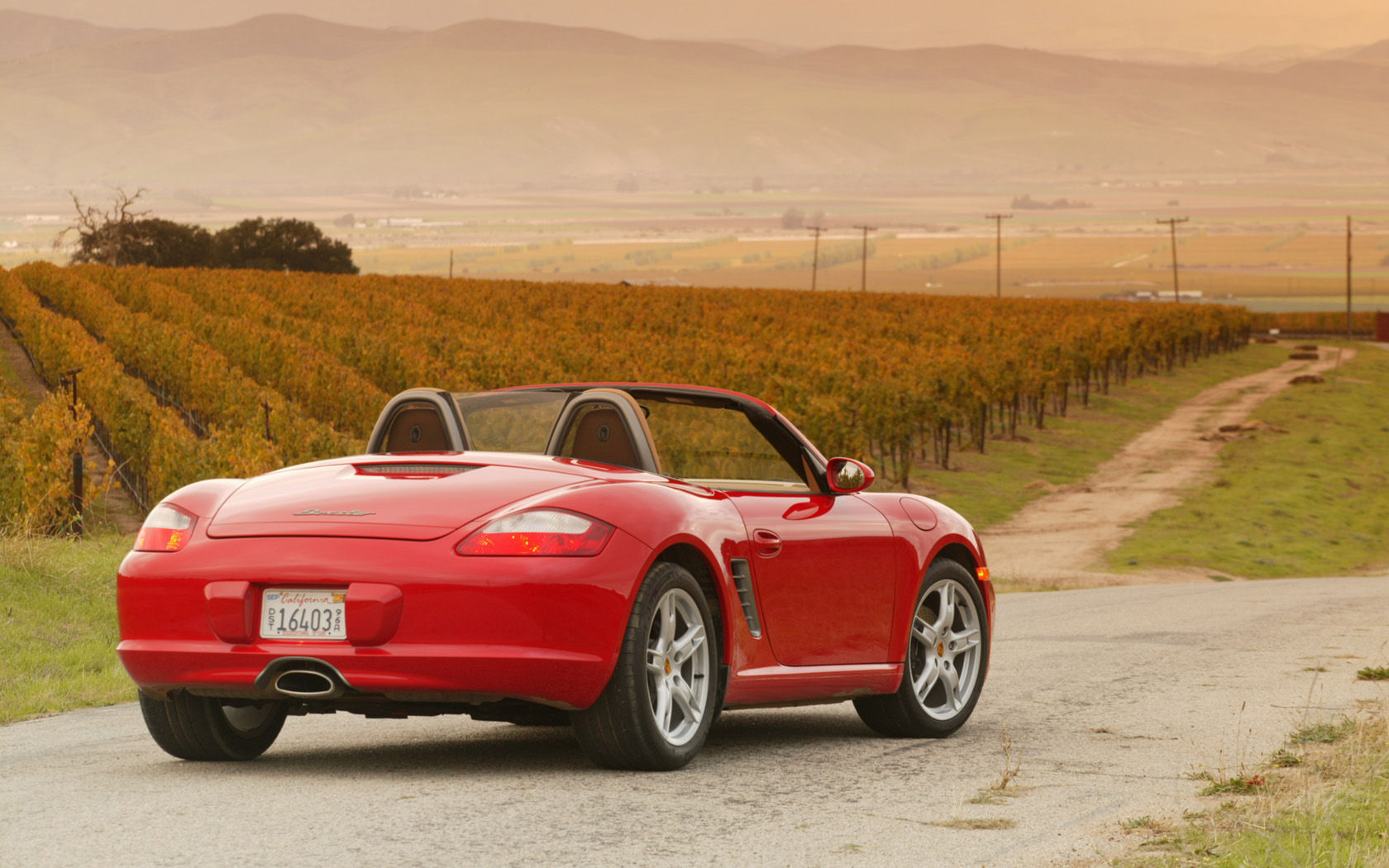 Porsche Boxster Desktop Wallpaper