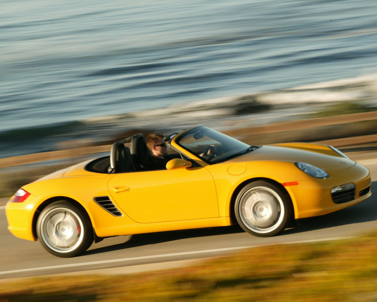 Porsche Boxster Desktop Wallpaper