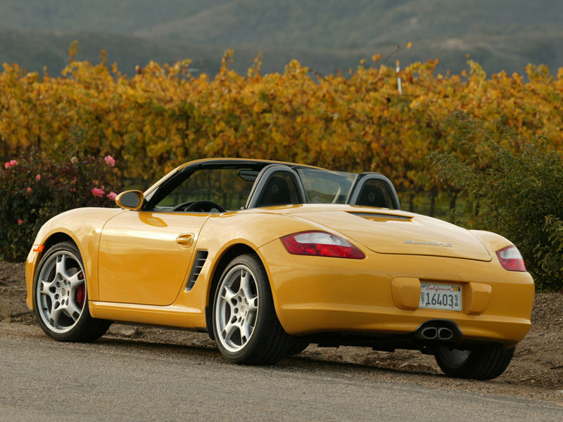 Porsche Boxster Desktop Wallpaper