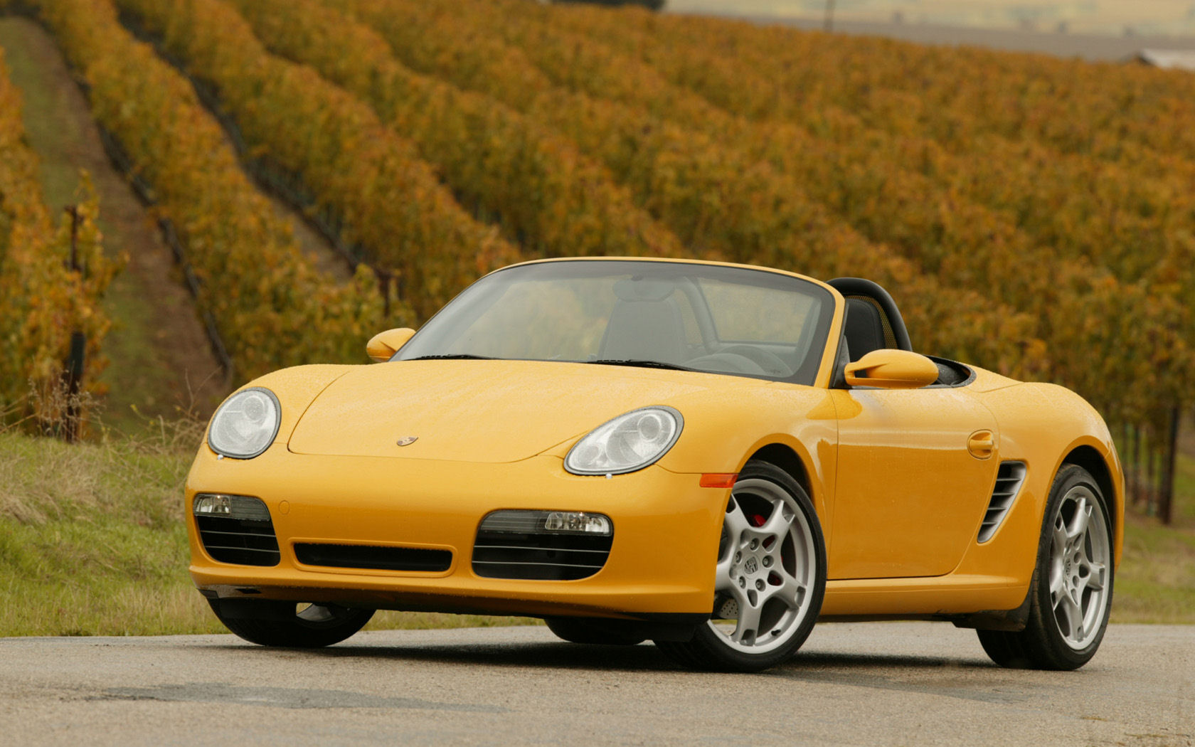 Porsche Boxster Desktop Wallpaper