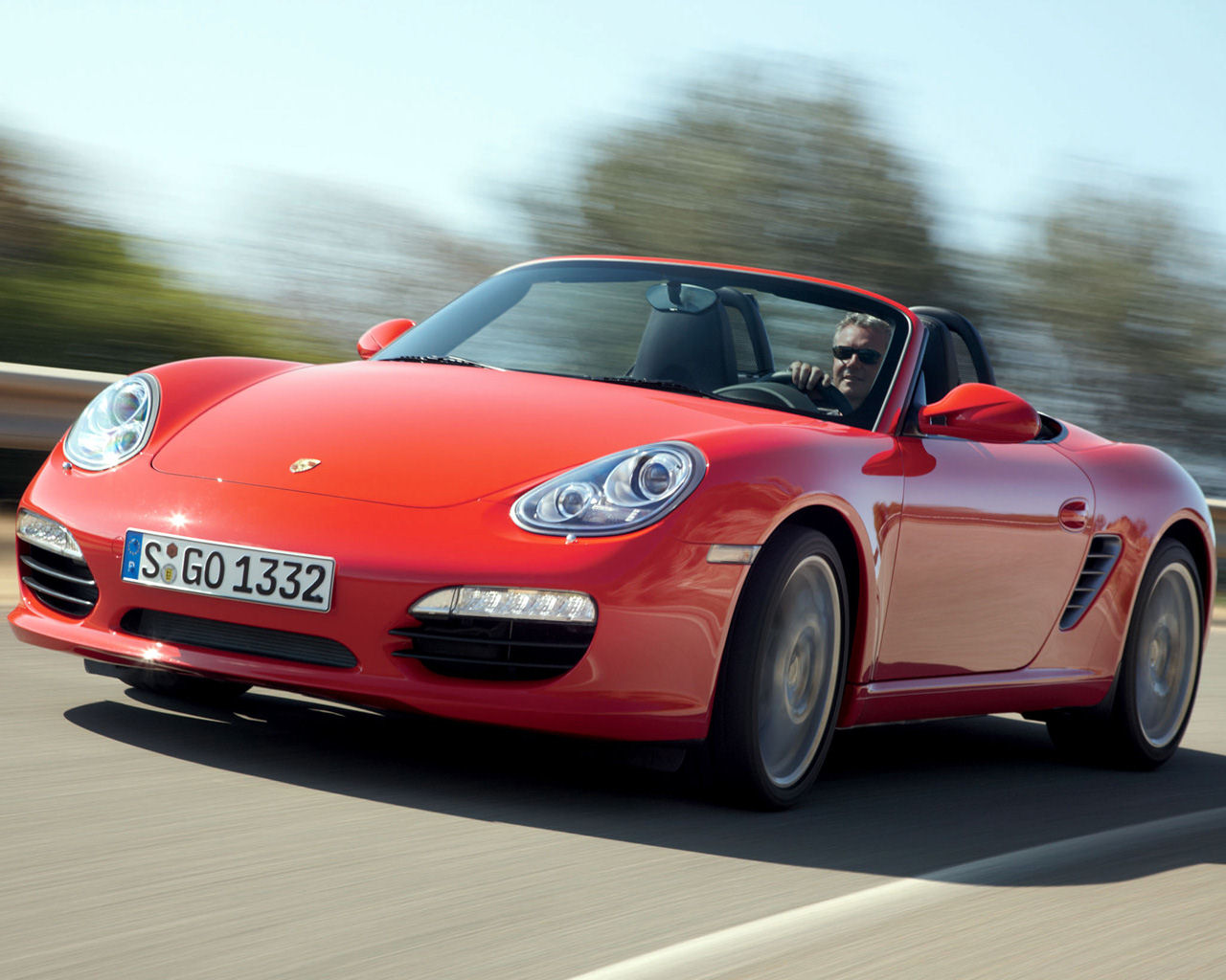 Porsche Boxster Desktop Wallpaper