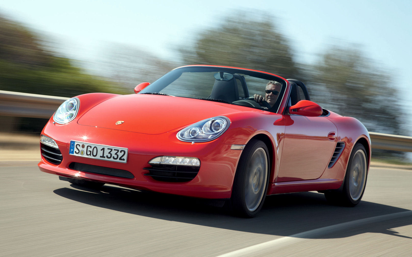 Porsche Boxster Desktop Wallpaper