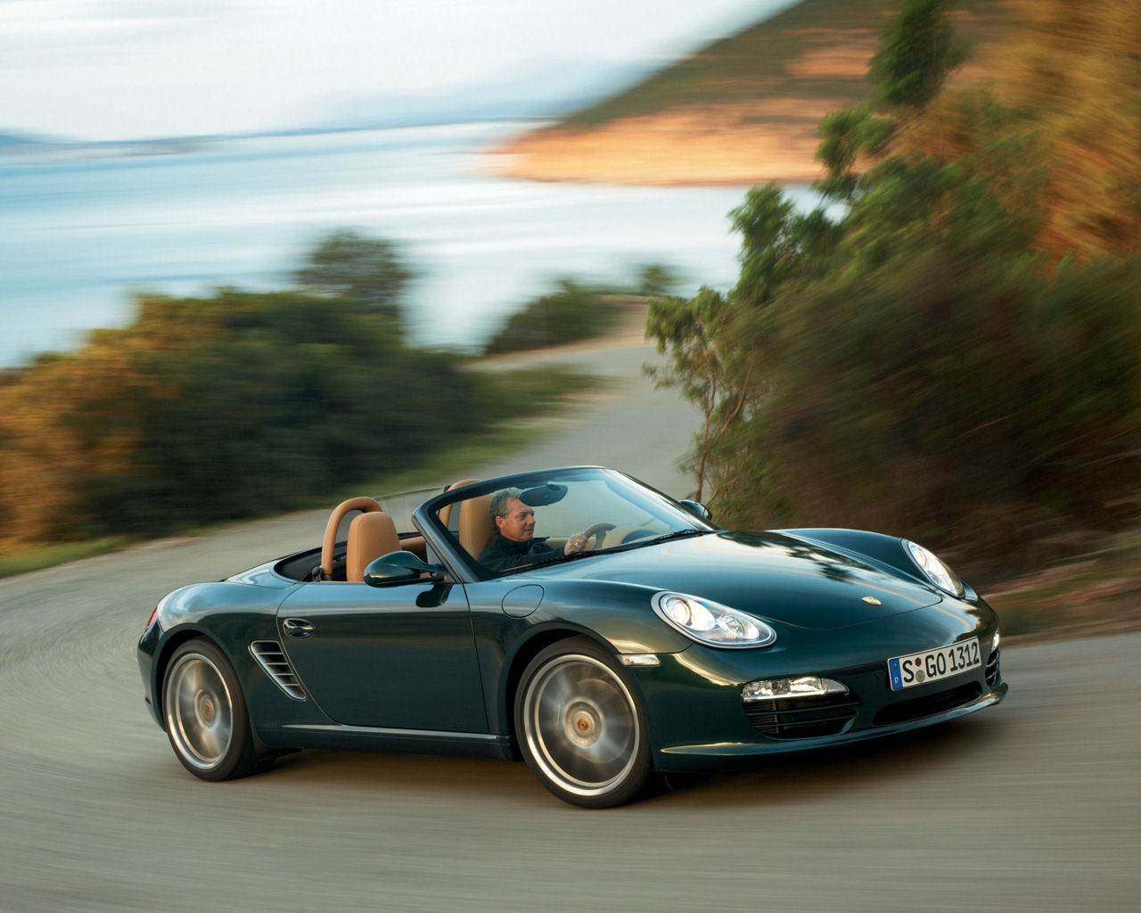 Porsche Boxster Desktop Wallpaper