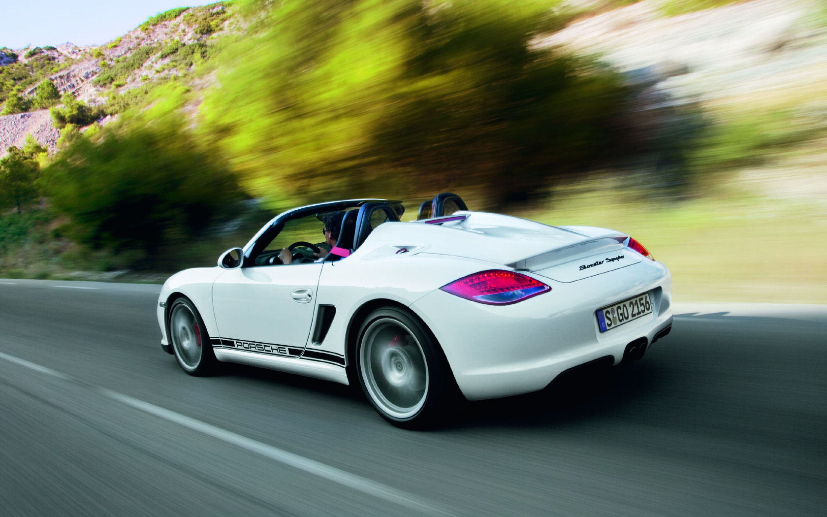 Porsche Boxster Desktop Wallpaper