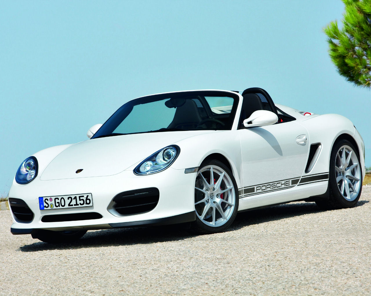 Porsche Boxster Desktop Wallpaper