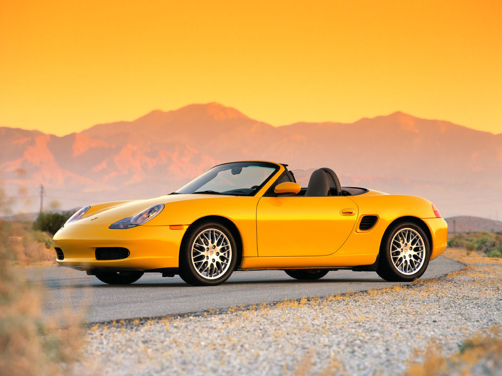 Porsche Boxster Desktop Wallpaper