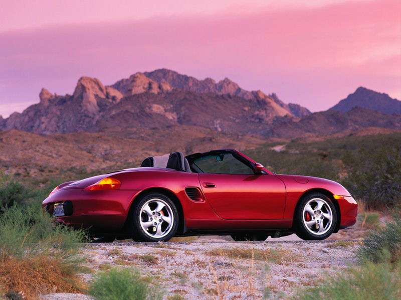 Porsche Boxster Desktop Wallpaper