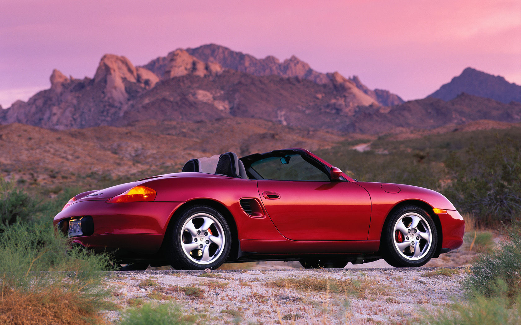 Porsche Boxster Desktop Wallpaper