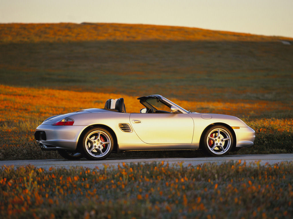 Porsche Boxster Desktop Wallpaper