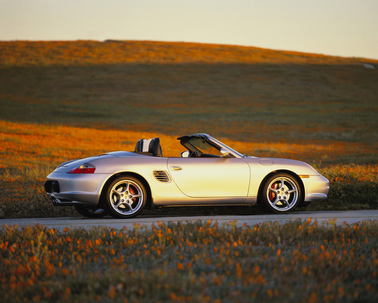 Porsche Boxster Desktop Wallpaper