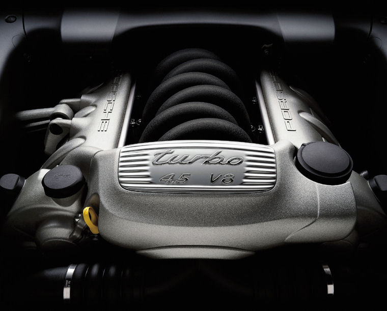 2006 Porsche Cayenne Turbo S 4.5L V8 Turbo Engine Picture