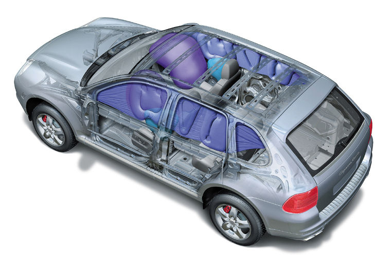 2006 Porsche Cayenne Turbo S Airbags Picture