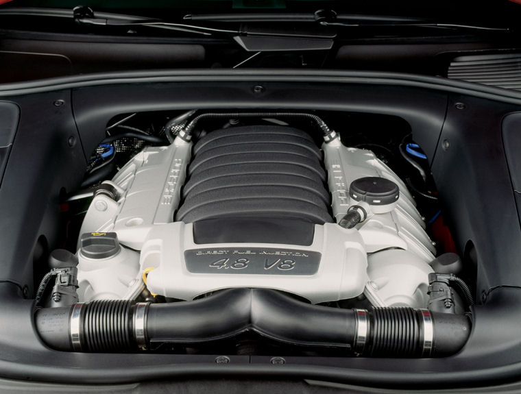 2009 Porsche Cayenne GTS 4.8L V8 Engine Picture