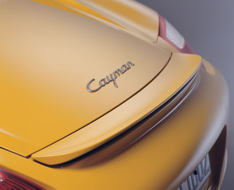 2008 Porsche Cayman Rear Spoiler Picture