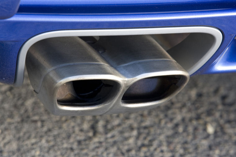 2008 Porsche Cayman S Exhaust Picture