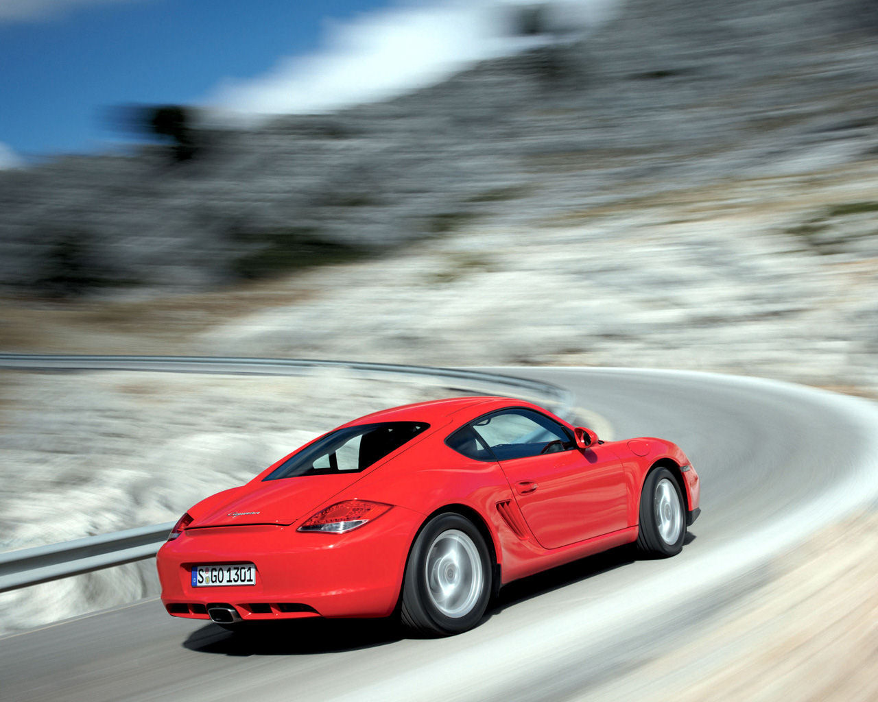 Porsche Cayman Desktop Wallpaper