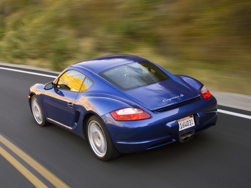 Porsche Cayman Desktop Wallpaper