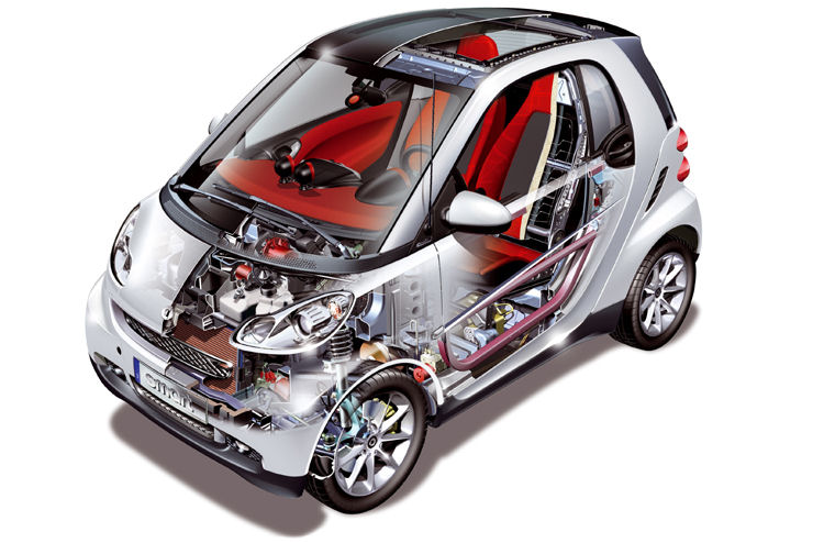 2009 Smart Fortwo Coupe Technology Picture