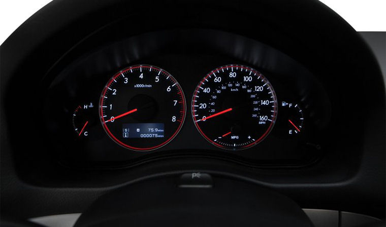 2008 Subaru Legacy 2.5 GT Spec.B Gauges Picture