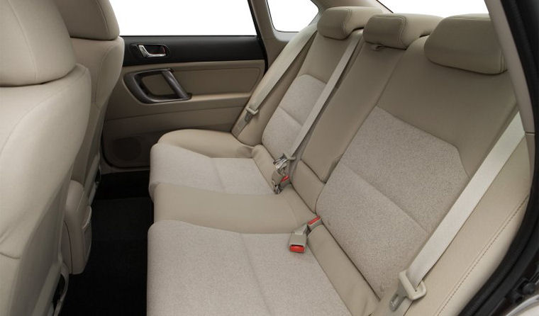 2008 Subaru Legacy 3.0 R Limited Rear Seats Picture