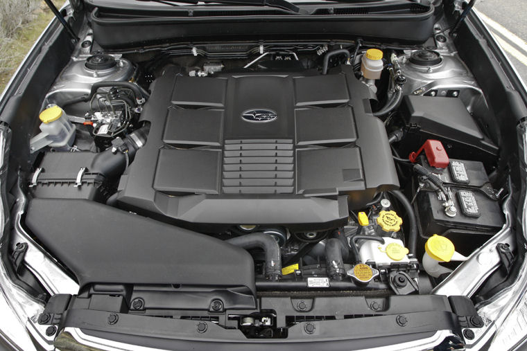 2010 Subaru Outback 3.6R 3.6L Flat 6-cylinder Engine Picture