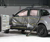 2010 Subaru Outback IIHS Side Impact Crash Test Picture