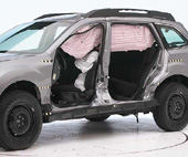 2010 Subaru Outback IIHS Side Impact Crash Test Picture