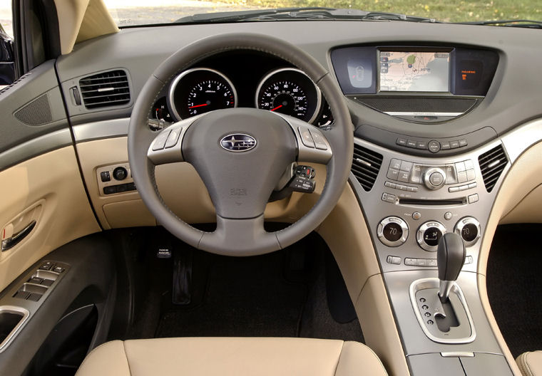 2010 Subaru Tribeca 3.6R Touring Cockpit Picture