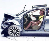 2011 Suzuki Kizashi IIHS Frontal Impact Crash Test Picture