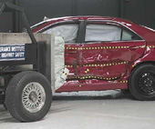 2008 Toyota Camry IIHS Side Impact Crash Test Picture